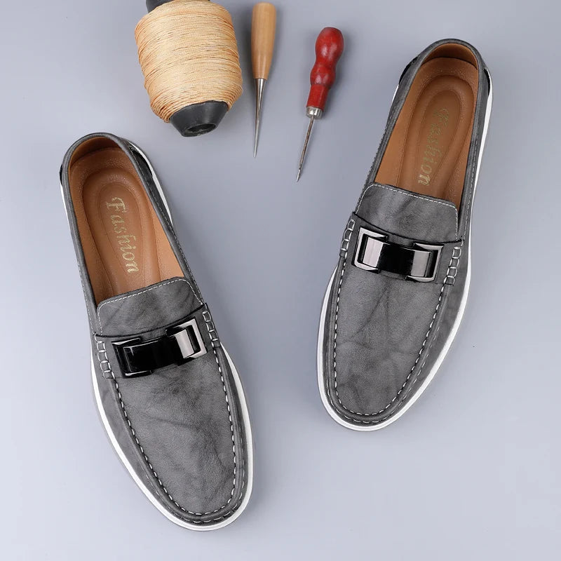 Ruco Genuine Leather Loafers