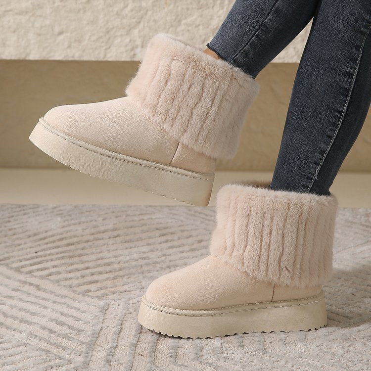 Plush Winter Boots