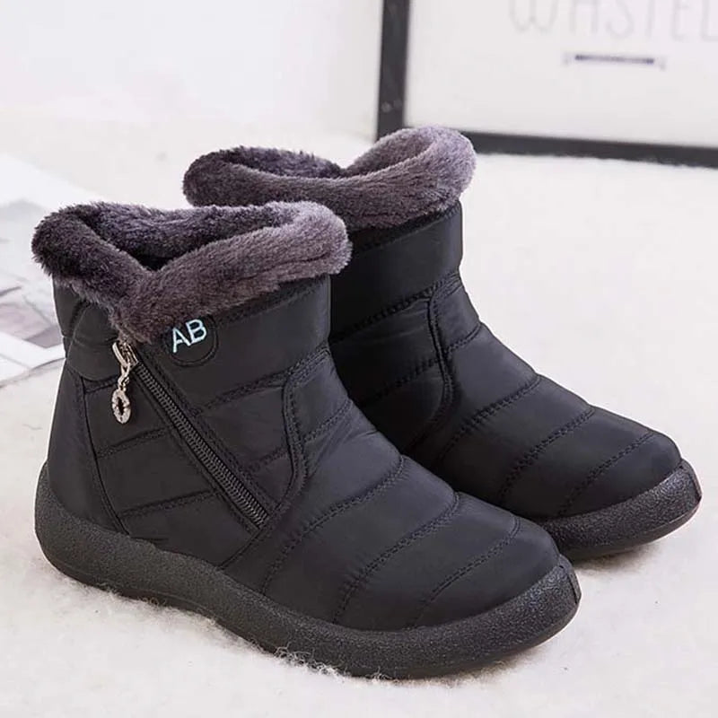 Women's Cozy Winter Waterproof Anti-Slip Orthopedic Boots