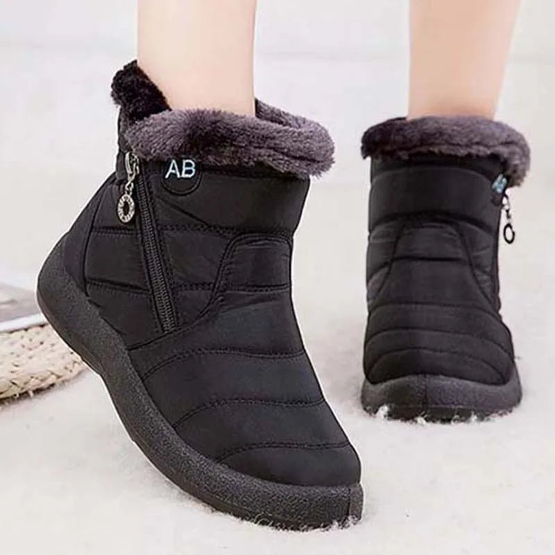 Women's Cozy Winter Waterproof Anti-Slip Orthopedic Boots