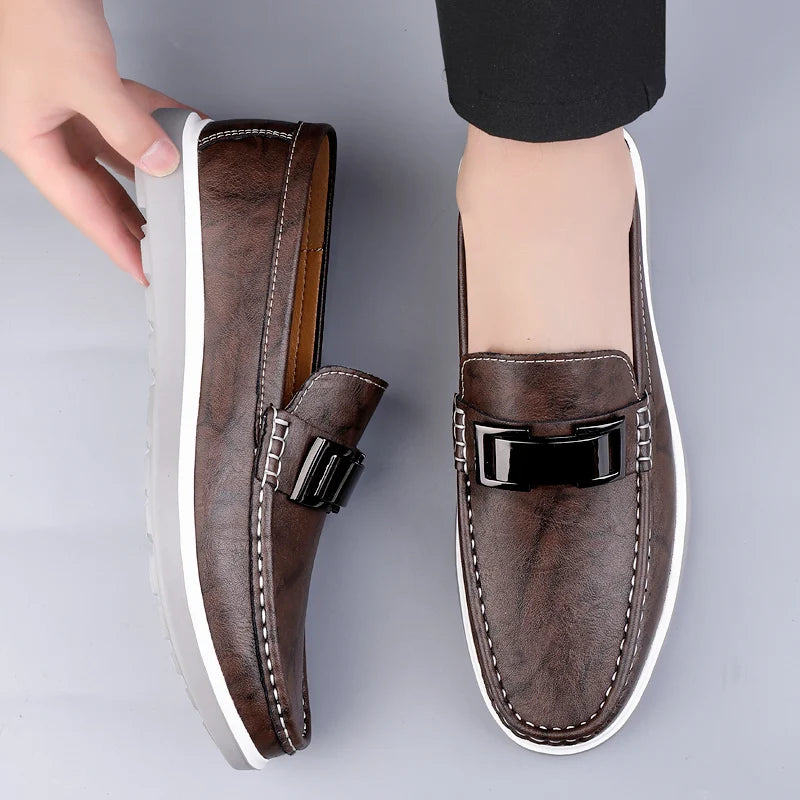 Ruco Genuine Leather Loafers