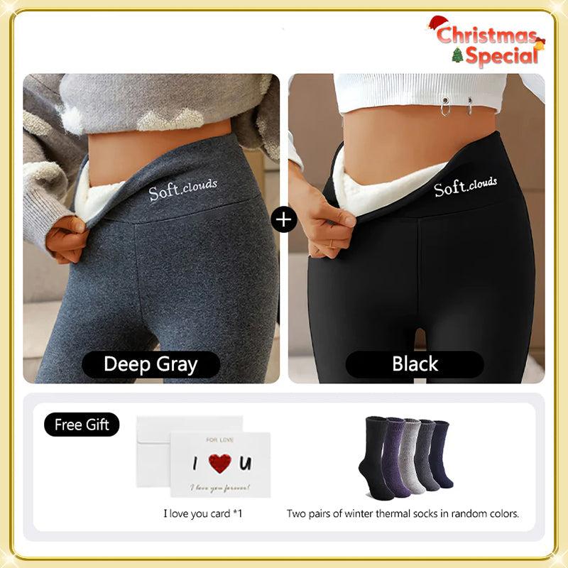 🔥Super Deals🔥 Cloudy Fleece Lined Leggings